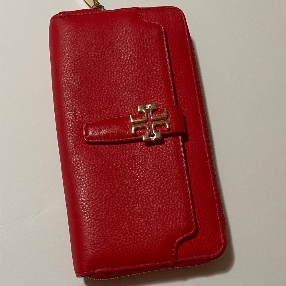 Tory Burch Red Clutch